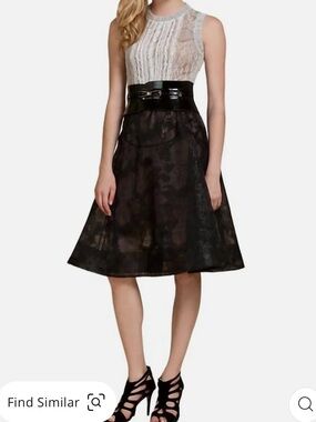 Byron Lars beauty mark lace sheath dress